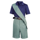 Kids Children Elio (2025) Elio Blue Set Outfits Cosplay Costume Halloween Carnival Suit